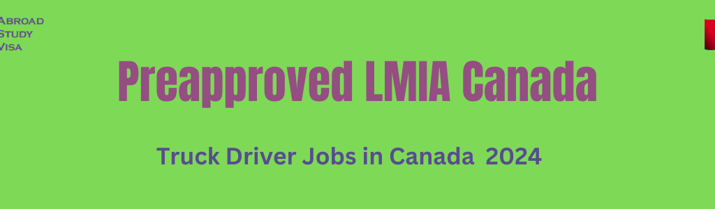 Truck Driver Jobs in Canada